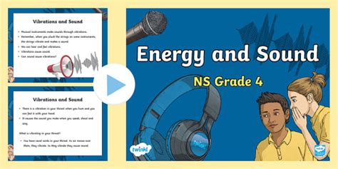 Energy And Sound PowerPoint Teacher Made Twinkl