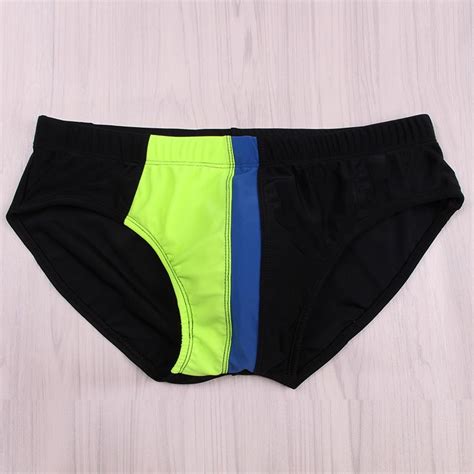 2019 New Swimwear Push Up Pad Men Sexy Mens Swim Briefs Low Waist