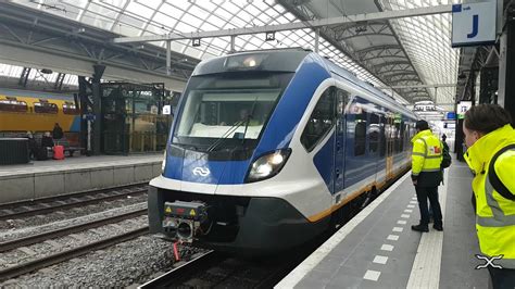 Ns Sng X Caf Civity Sprinter Nieuwe Generatie Testrit Van Amsterdam