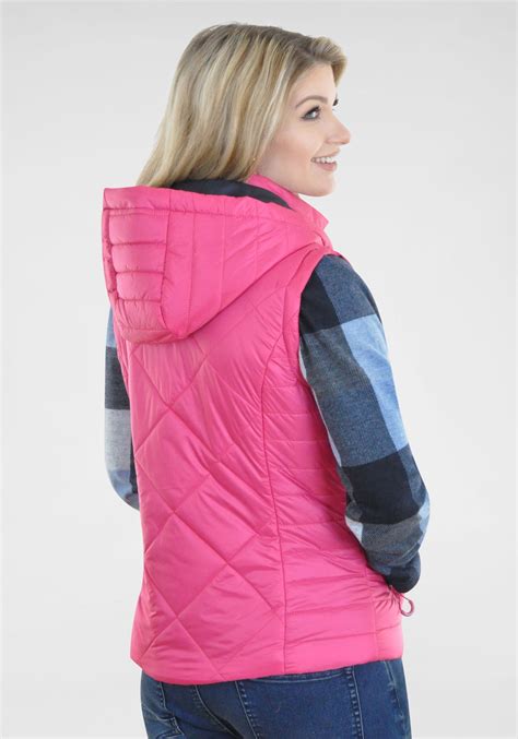 Damen Steppweste Pink Navigazione Shop