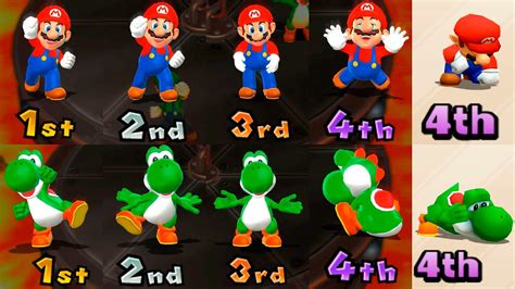 Mario Party Series Peach Vs Luigi Vs Mario Vs Yoshi Vs Daisy Vs