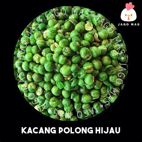 Jual JAGO MAS Kacang Polong Hijau Green Peas Grosir Kiloan 100 250