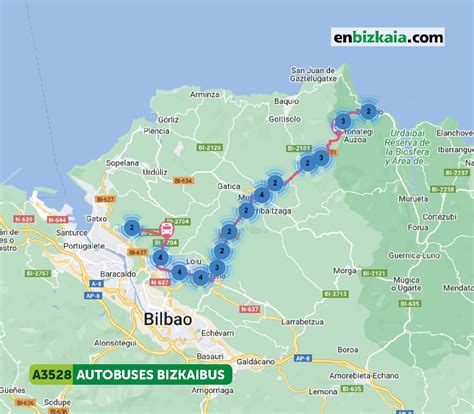 L Nea Bizkaibus A Bilbao Mungia Bermeo Autopista