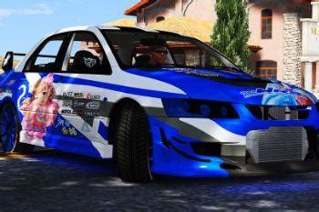 Mitsubishi Lancer Evolution Ix Mr Itasha Livery Garagehrs Evo Gta