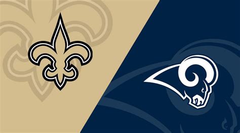 New Orleans Saints Vs Los Angeles Rams Prediction Odds Depth Charts