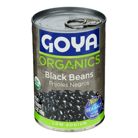 Goya Organics Black Beans Shop Beans And Legumes At H E B