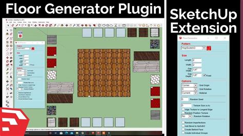 Floor Generator For Sketchup YouTube