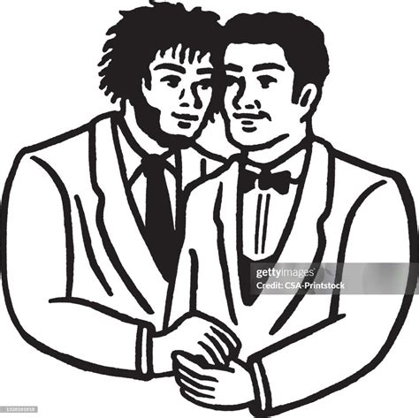 Gay Couple High Res Vector Graphic Getty Images