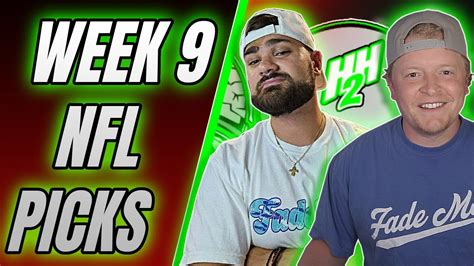 Nfl Week 9 Best Bets Spread Picks Totals And Player Props H2h S1e9 Youtube