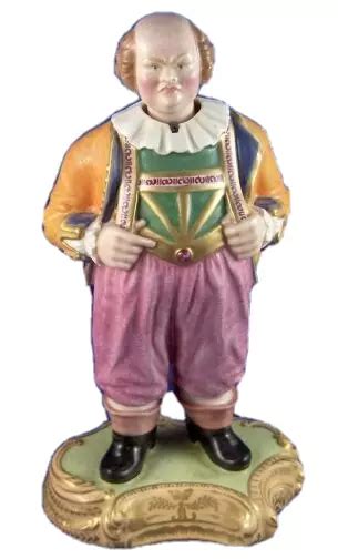 Antique Tc Minton Porcelain Easy Johnny Nodder Figurine Figure