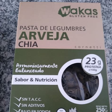 Wakas Pasta De Legumbres Arvejas Y Chia Reviews Abillion