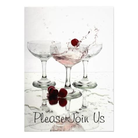 Please Join Us Party Invitation 5" X 7" Invitation Card | Zazzle