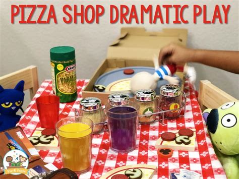 Pizza Restaurant Dramatic Play Center