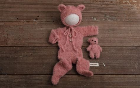 Fluffy Bear Costume – babyprops.id