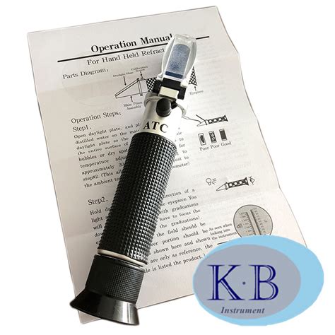 Handheld Portable Refractometer Ppt Salinity Reef Salt