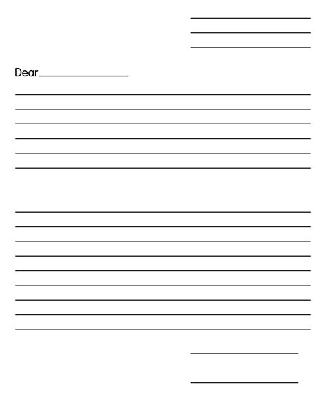 Type A Simple Letter And Print It Out