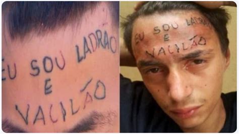 Lembra dele Como está o jovem que teve a testa tatuada Notícias que