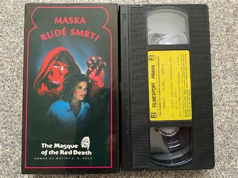 MASKA RUDÉ SMRTI The Masque of the Red VHS FEX Karton Aukro