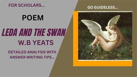 Leda And The Swan By W B Yeats Analysis In Hindi English Hons DU