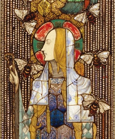 Saint Gobnait Patron Saint Of Beekeepers 1916 Art Society Art Walk