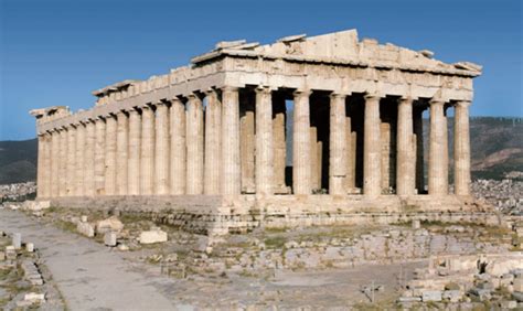 Cities And Architecture Athens Parthenon In Ancient Athens Marble And