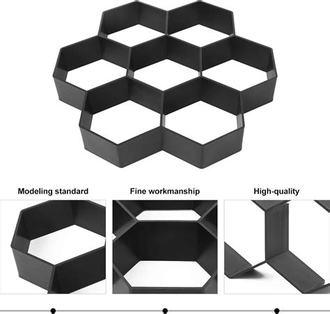 Cabilock Molde Para Hacer Caminos Hexagonales Para Pavimentaci N De