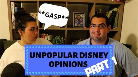 What Did He Say Unpopular Disney Opinions Youtube