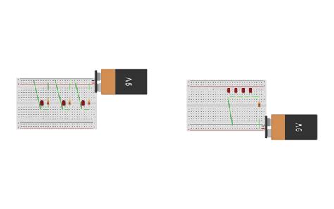 Circuit Design Circuito En Serie Y Paralelo Tinkercad