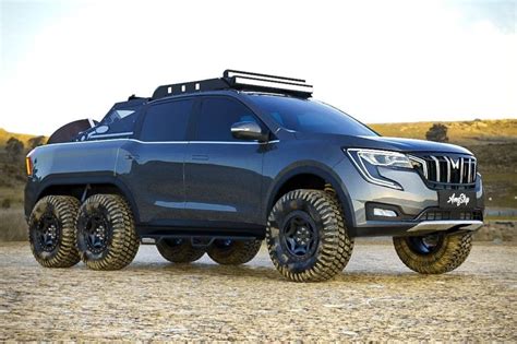 Mahindra Xuv X Concept Truck Looks Ready For The Apocalypse