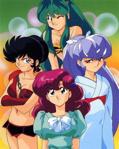 Urusei Yatsura On Instagram Lum Benten Oyuki And Ran Art By Atsuko