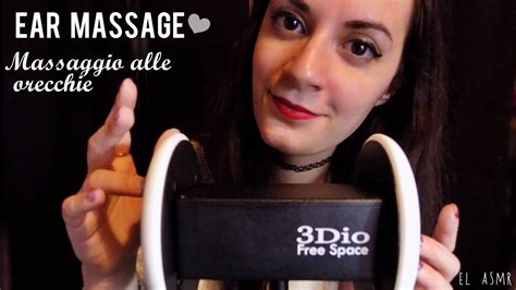 ★asmr Italiano★ Massaggio Alle Orecchie Con Olio Spa Roleplay Ear