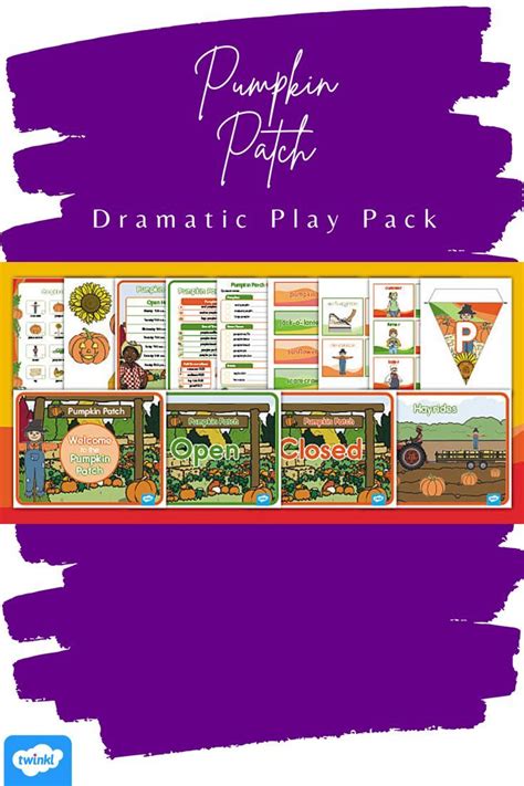 Pumpkin Patch Dramatic Play Pack Dramatic Play Dramatic Play