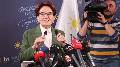 İYİ Parti 6 lı Masa dan ayrıldı Meral Akşener den Yavaş ve İmamoğlu na