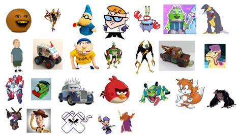 My Favorite Cartoon Characters Alphabet 2 By Ben10andmixelsjeremy On