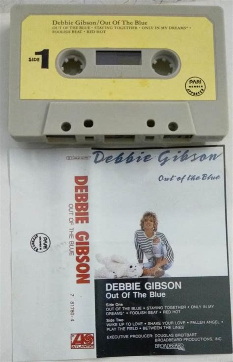 Debbie Gibson English Album Audio Cassette - Audio Cassettes, English ...
