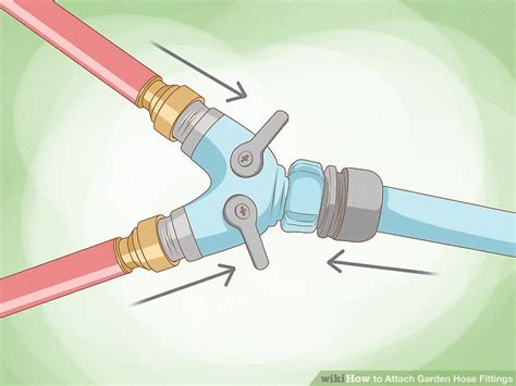 3 Easy Ways To Attach Garden Hose Fittings Wikihow