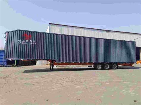 Heavy Duty 3 Axles Flatbed Container And Bulk Cargo Multi Purpose Truck