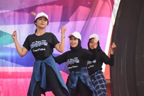 Melalui Lomba Senam KPW BI Purwokerto Edukasi Pemahaman Cinta Bangga