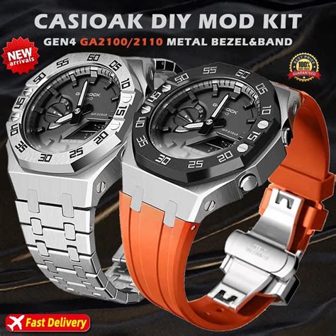 Casioak Mod Kit For Ga Metal Bezel Casio Modification Gen