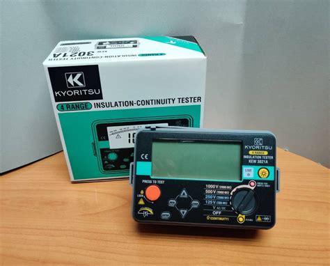 เครองทดสอบฉนวนไฟฟา KYORITSU Digital Insulation Tester รน KEW 3021A