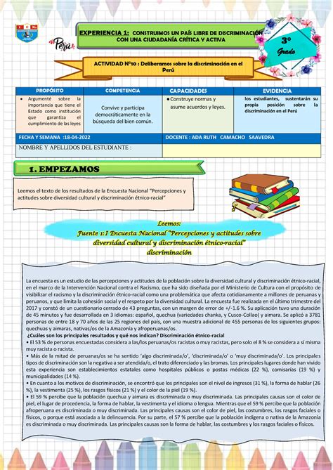 3ERO SEC DPCC exp 3 pro max PROPÓSITO COMPETENCIA CAPACIDADES