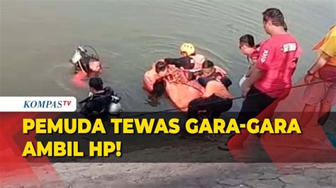 Demi Ambil HP Yang Jatuh Pemuda Tewas Tenggelam Di Sragen Kompas TV