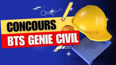 Concours BTS Génie Civil Session 2024 YouTube