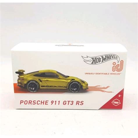 Jual Hot Wheels Id Porsche Gt Rs Gold Shopee Indonesia