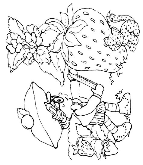 Strawberry Shortcake Ballet Coloring Pages Coloring Pages