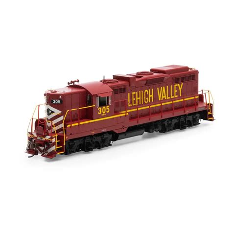 Athearn Genesis HO GP18 Lehigh Valley Cornell Red W DCC Sound