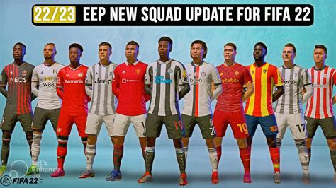 22 23 New EEP Squad Update File For FIFA 22 YouTube