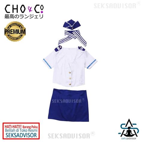 Jual Cho Co Sexy Stewardess Pramugari Lingerie Haloween Cosplay Berkhasiat Shopee Indonesia