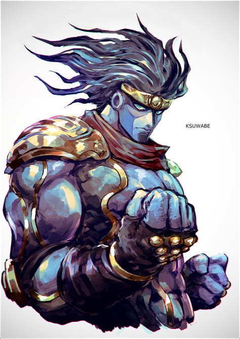 Star Platinum Jojo No Kimyou Na Bouken And 1 More Drawn By K Suwabe