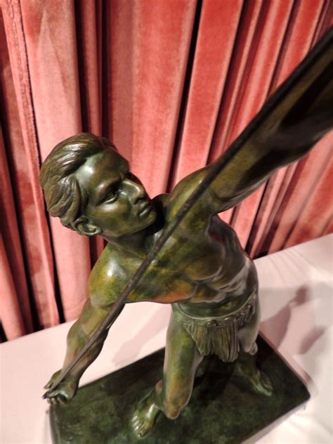 Demetre Chiparus Bronze Art Deco Sculpture The Javelin Thrower